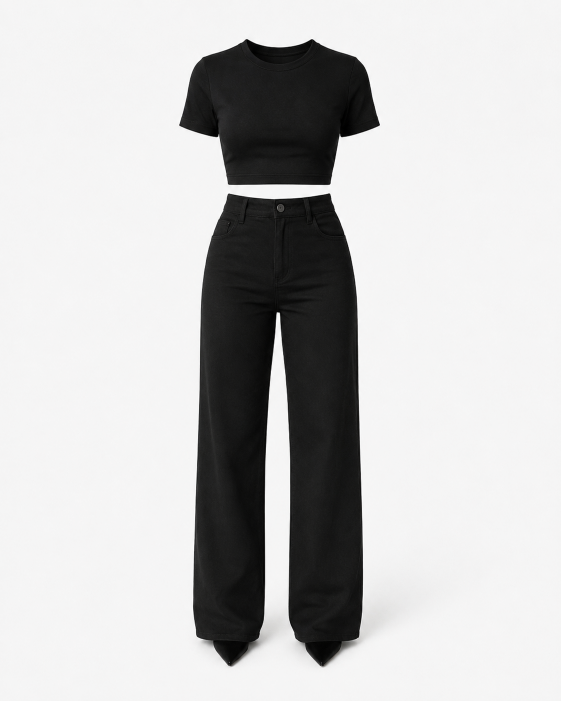 Ensemble Noir Casual Chic
